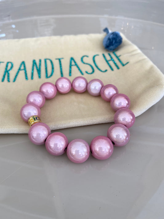 Magic Pearl Perlenarmband Rosé